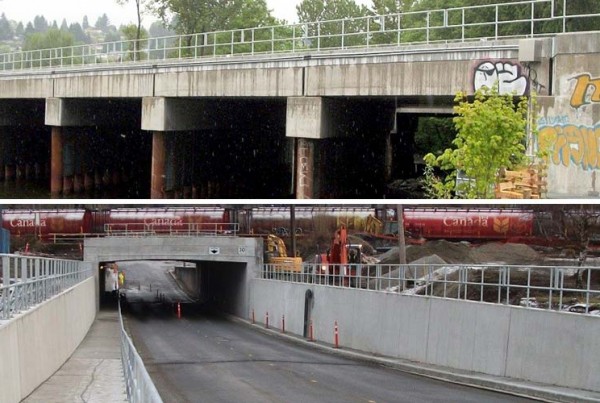 Lynn Creek Bridge and Brooksbank Avenue Underpass